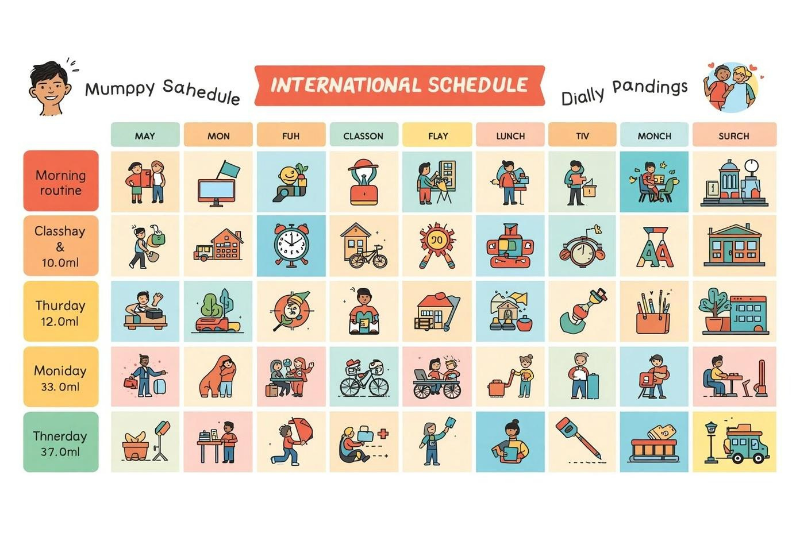 親子で安心！インター校に通う子どもの1日のスケジュール