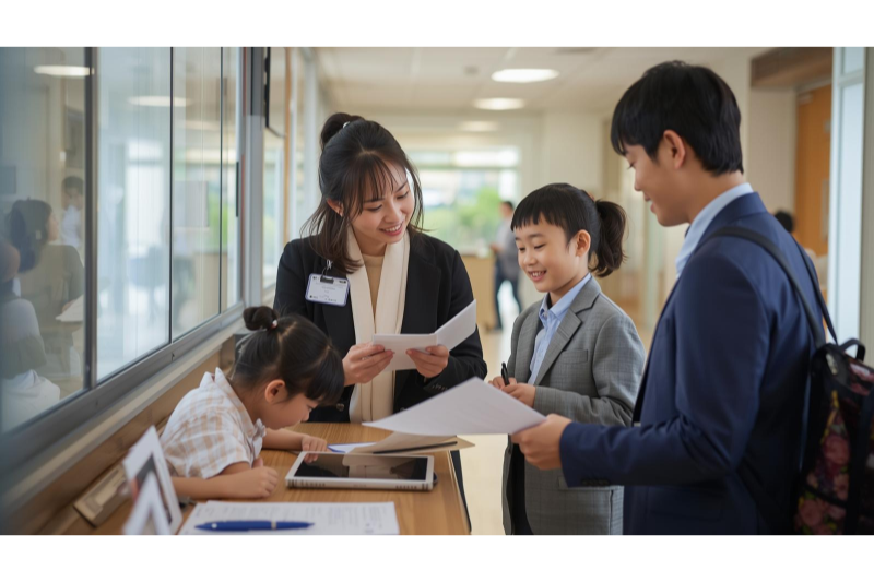 インター校入学までの手続きフローをわかりやすく解説