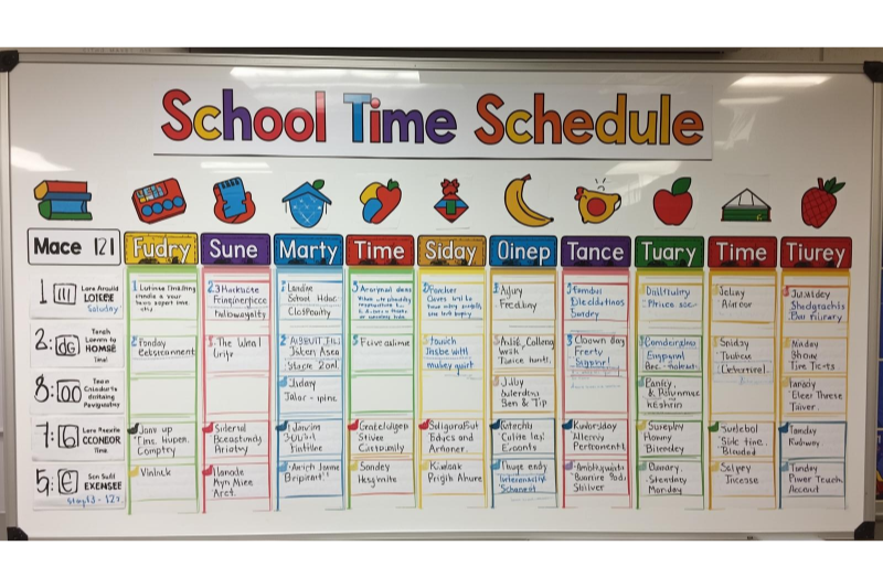 学校初日の流れを徹底シミュレーション！