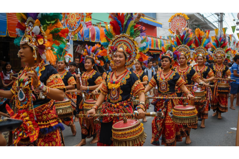 ドゥマゲッティの文化祭やイベントを楽しむ
