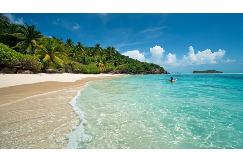 ドゥマゲッティでは、一年を通じて海で遊べるって本当？