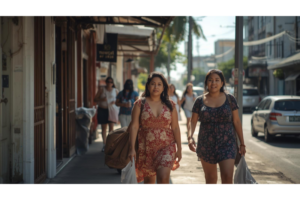 南国の街で確認作業を増やさずに過ごせる日常のイメージ画像