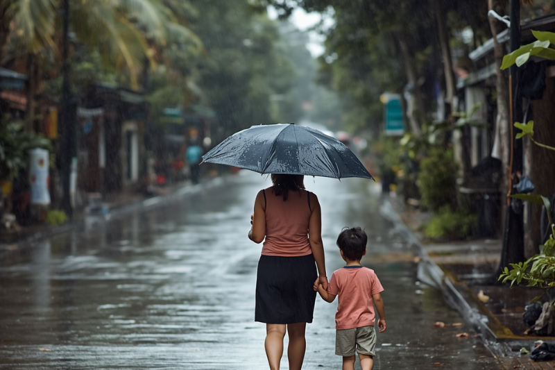 ドゥマゲッティ留学って雨季は大丈夫？実際に住んで感じるフィリピンの季節の話