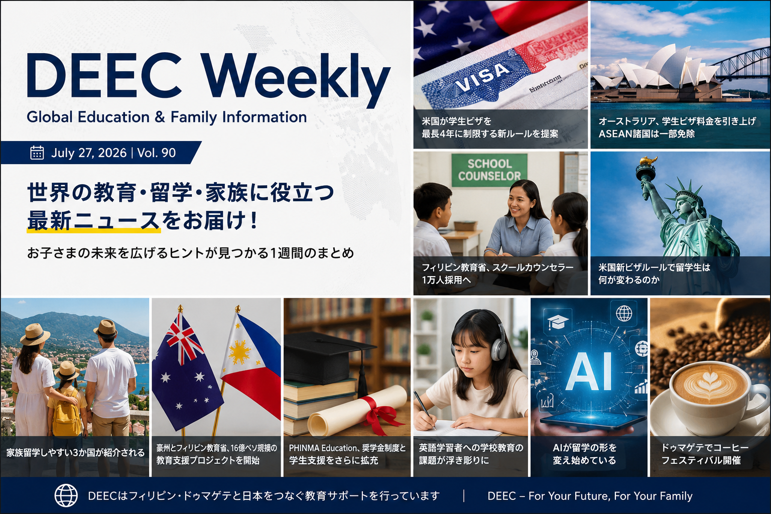 DEEC Weekly ７月２７日２０２６　今週のニュース