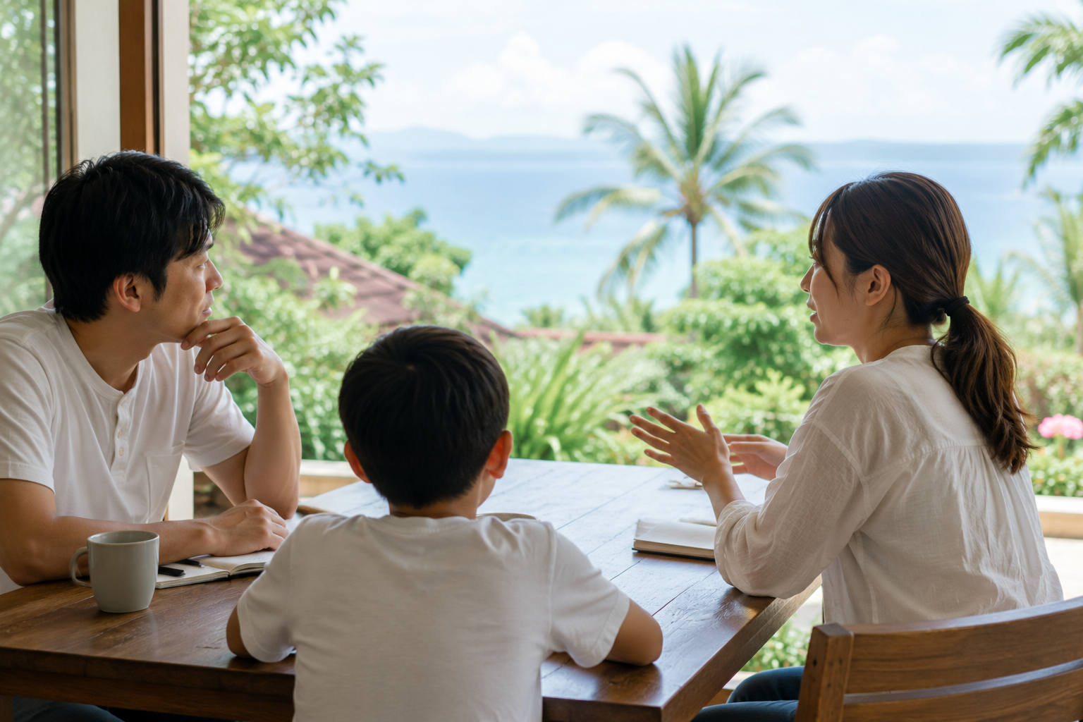 親子留学を考え始めた時、最初に反対したのは実は夫でした